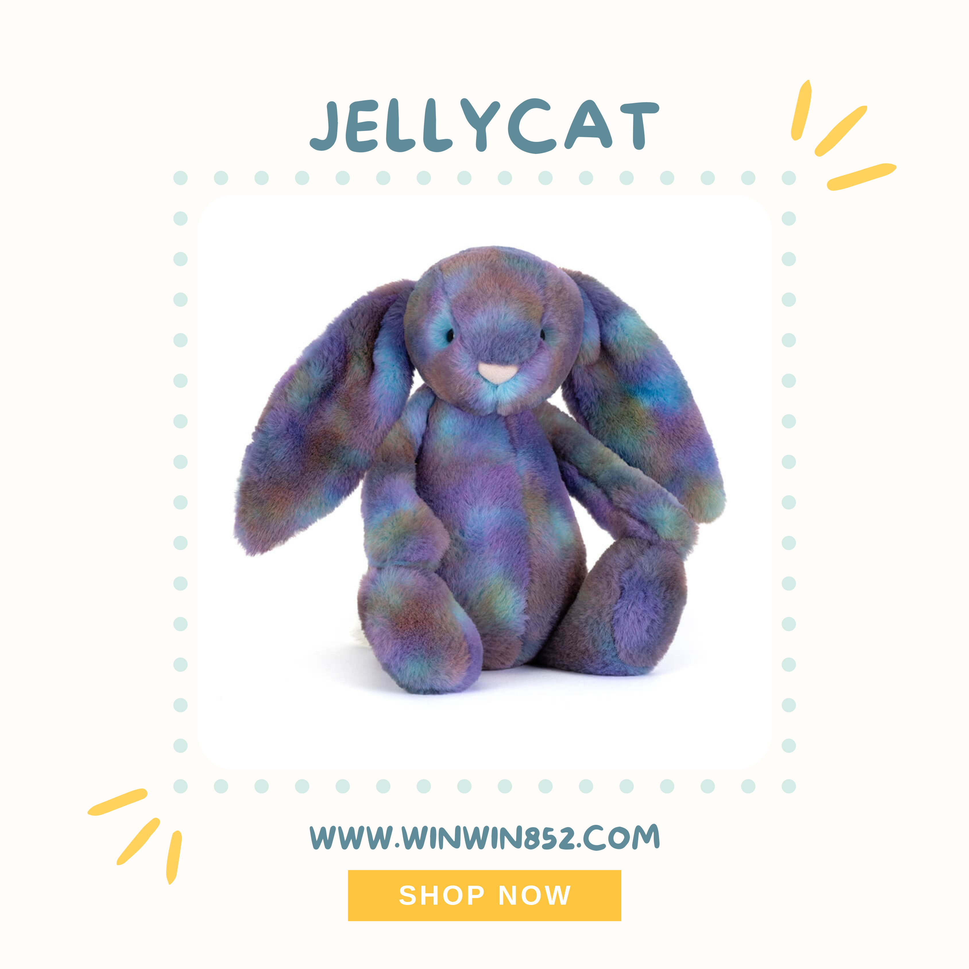 Jellycat Zodihop Luxe Bunny