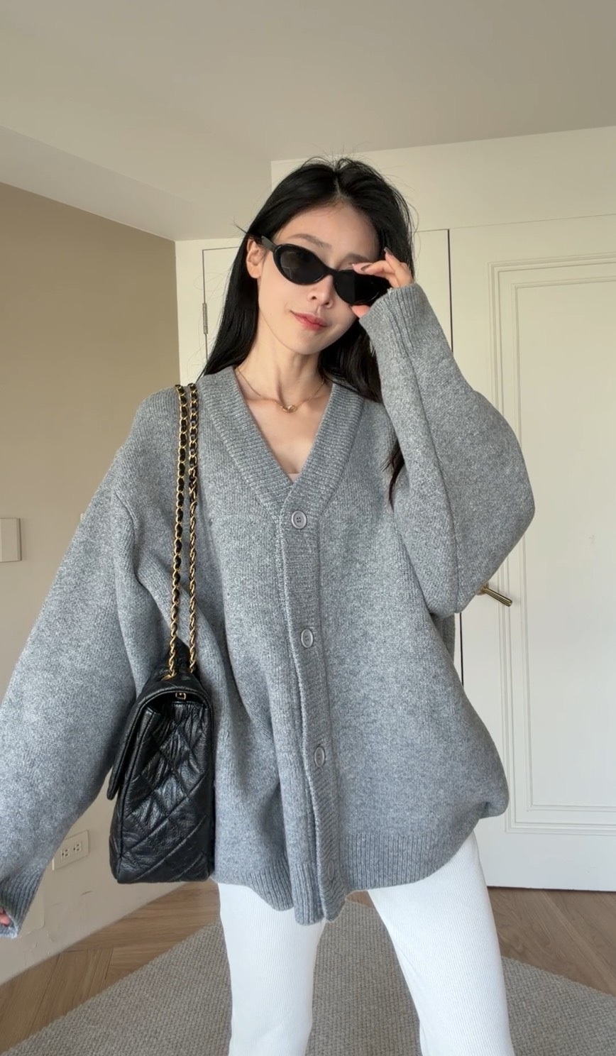 ｜韓國｜百搭長版針織外套