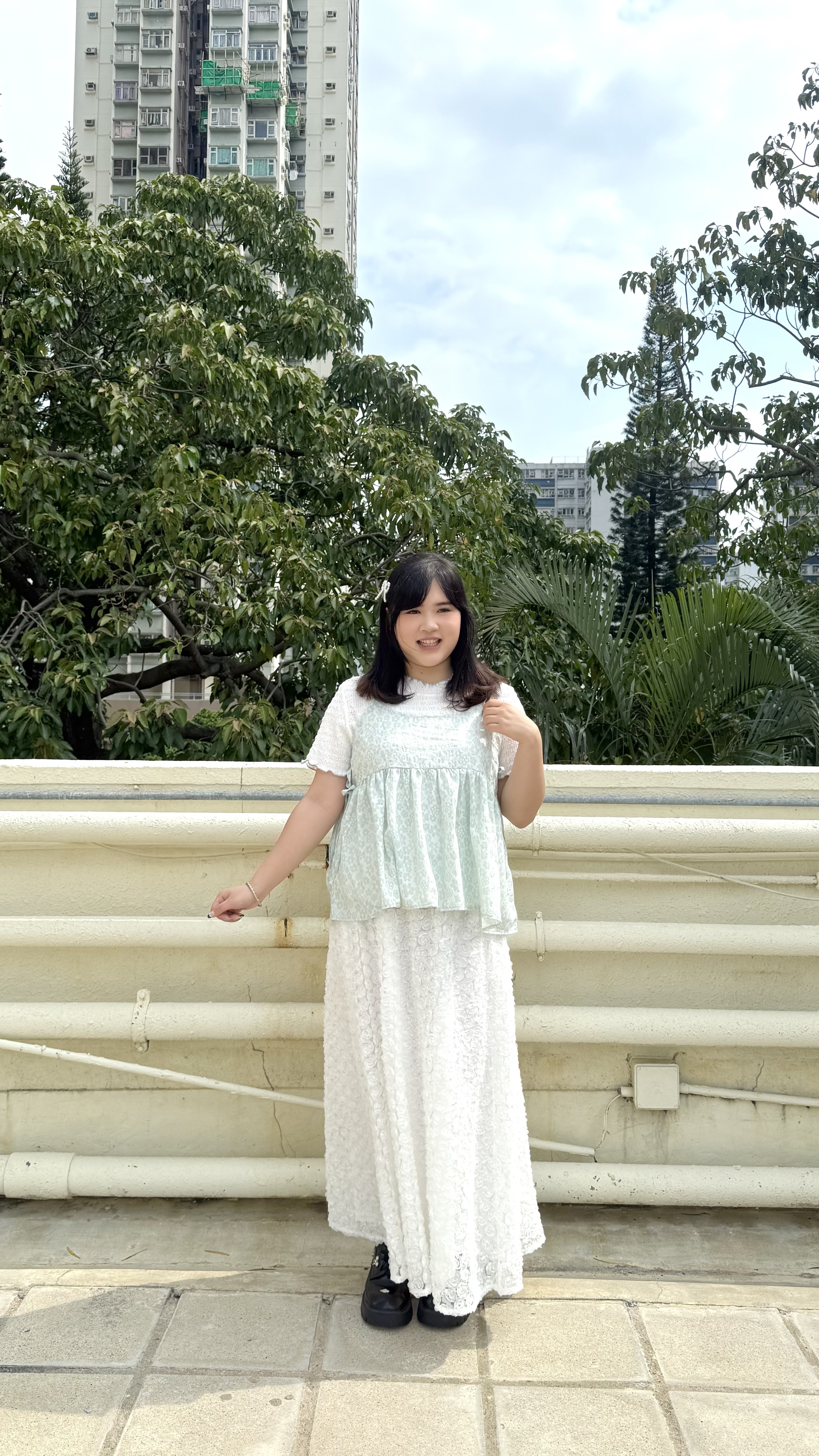 小花側綁帶吊帶