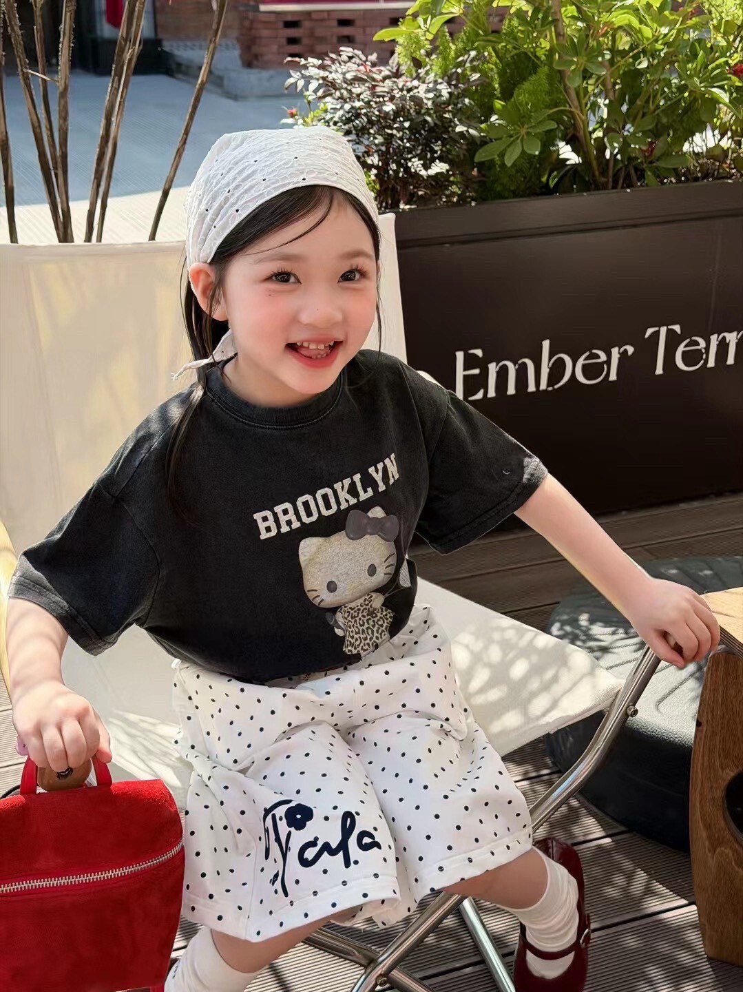 可愛暴擊印花Tee