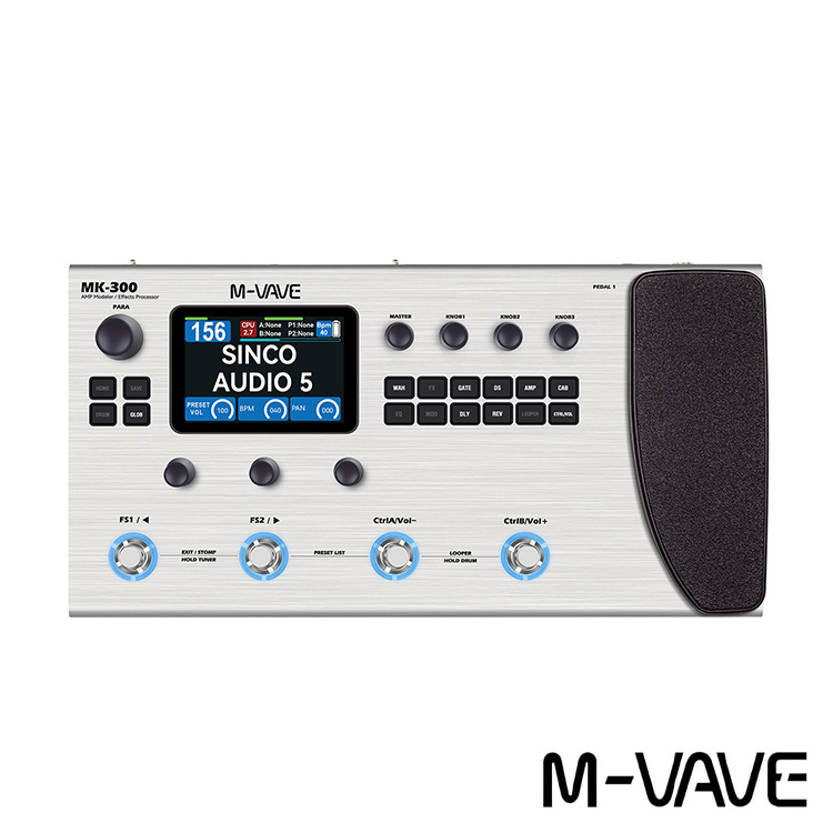 M-VAVE MK-300 電吉他/電貝斯 綜合效果器