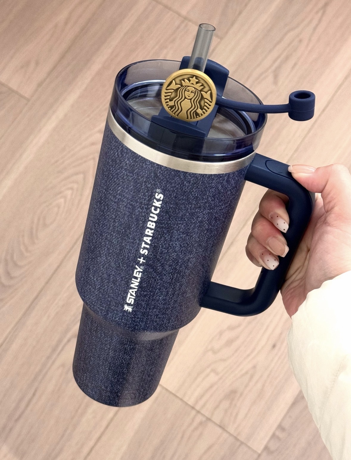 Starbucks 星巴克 x Stanley 聯名款 丹寧星咖系列 吸管杯 保溫杯/預購