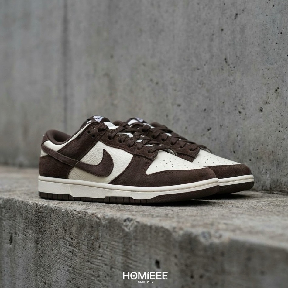 Nike Dunk Low Baroque Brown 深棕 摩卡 麂皮 男鞋 [FQ8249-104]