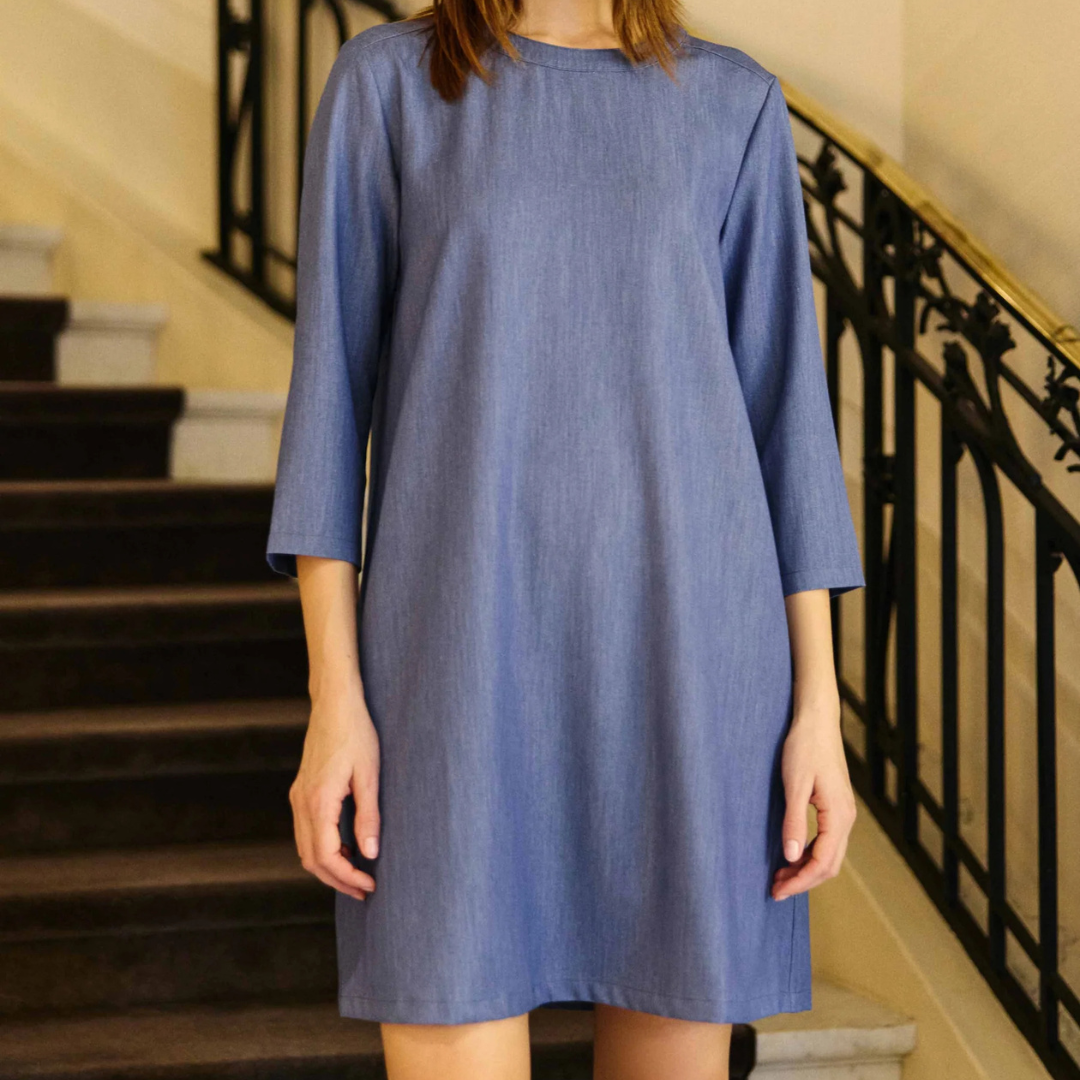 1LP0327-012 [LA PETITE ETOILE] Robe Ruo Stone #RUO-R102611U3A/88-STONE (EU)