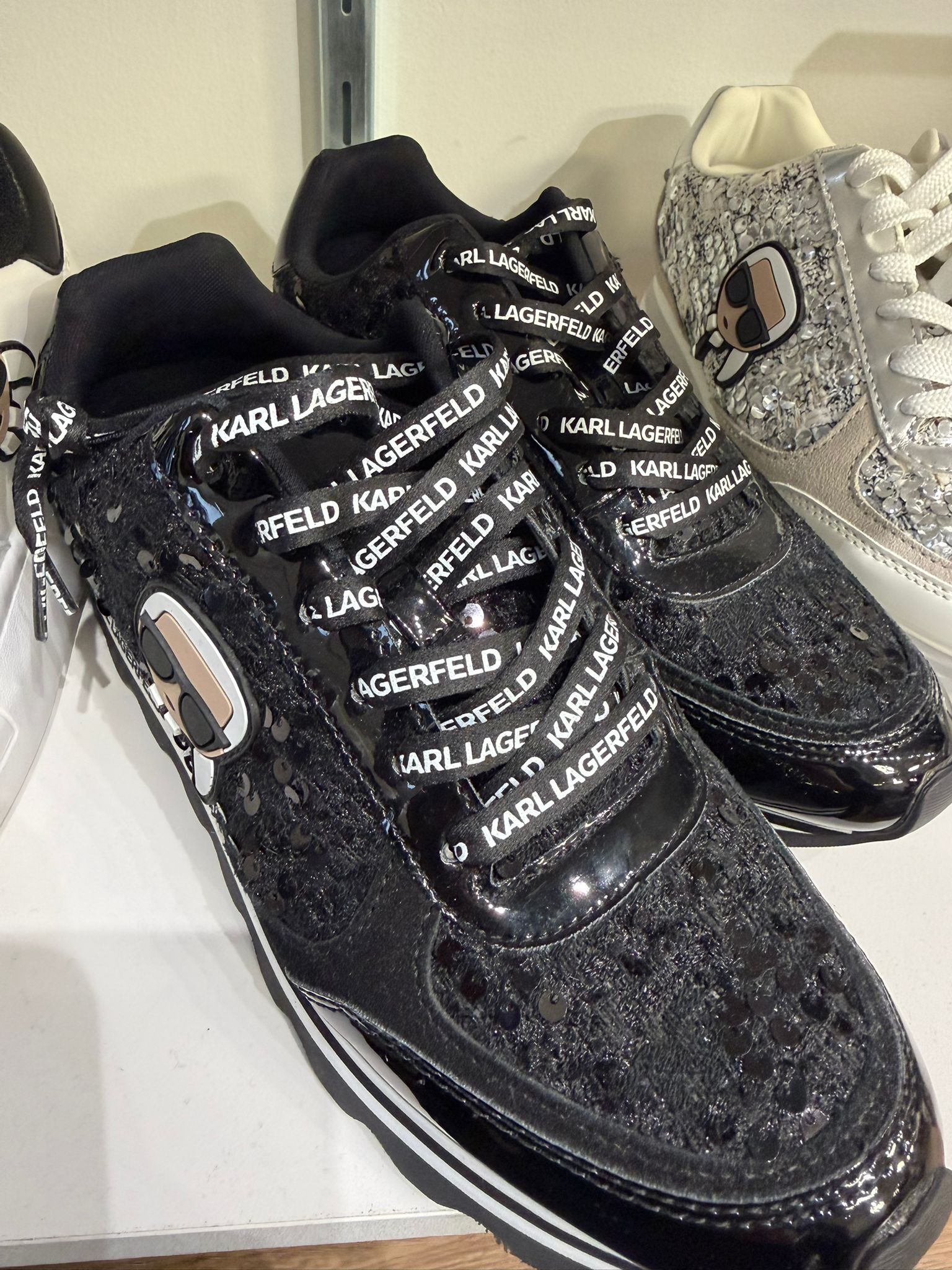 RT80 KL 珠片黑色波鞋 Meade Lace Up Sneaker