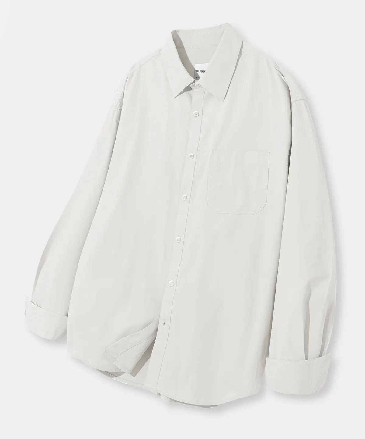 【OWN】Dimitri Black 長袖 上衣 襯衫 落肩 休閒 潮流 四季 不分男女 米白 白色 藍色 淺灰 條紋