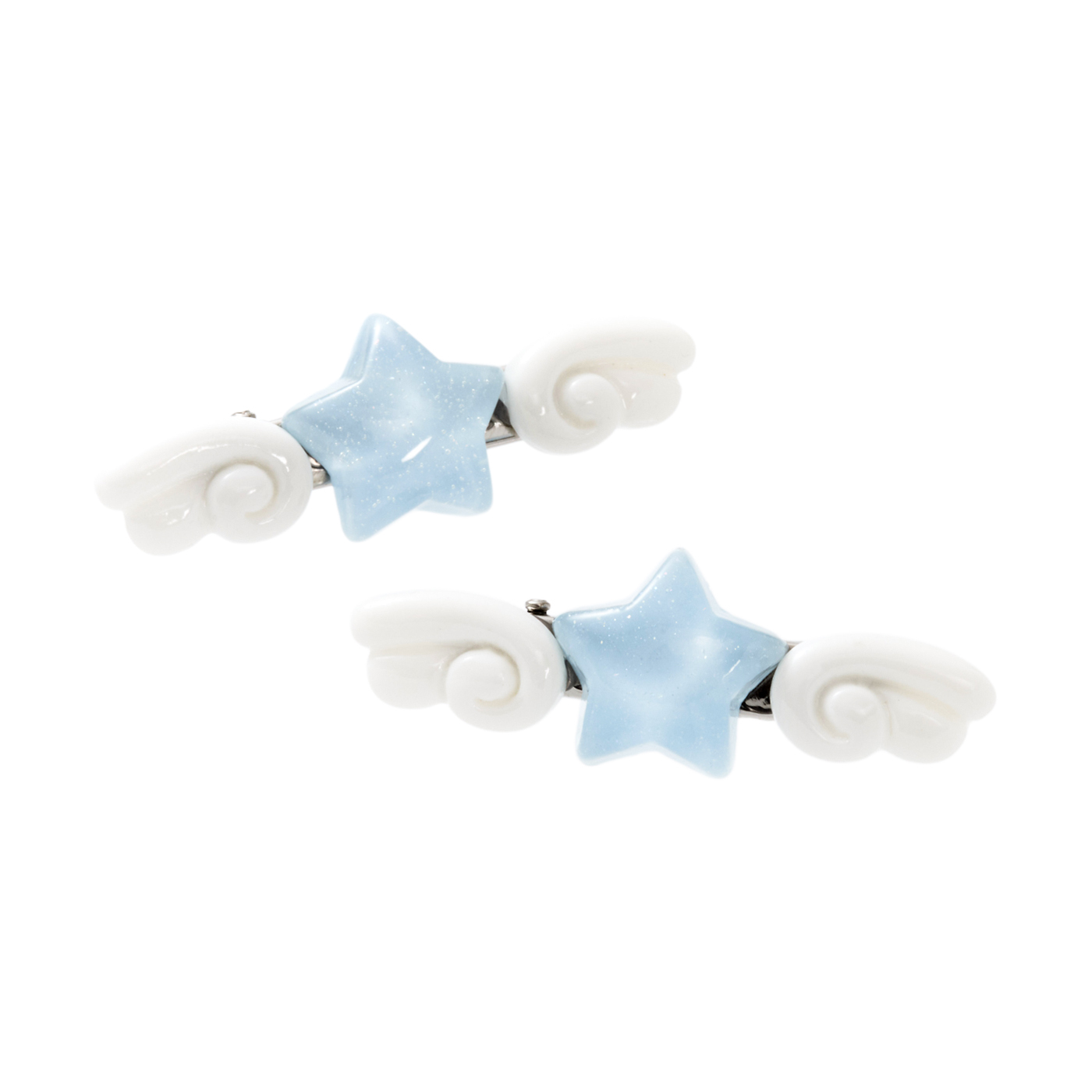 翅膀,星星,髮夾,平價飾品