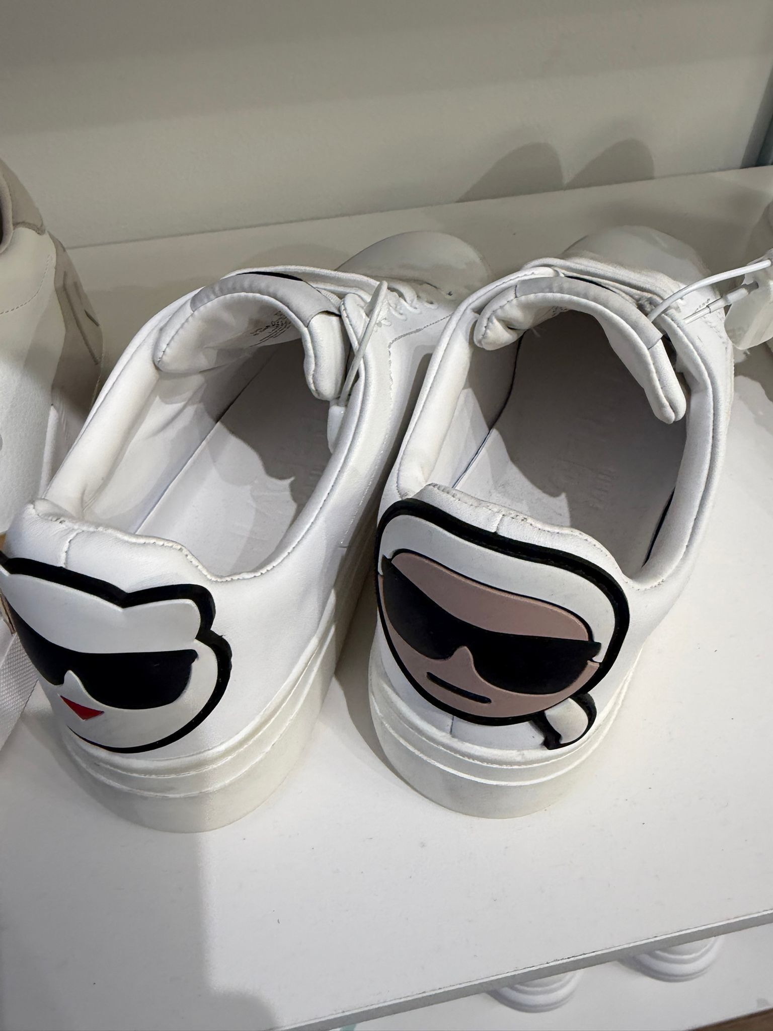 RT85 KL 老佛爺&貓貓白色波鞋 Chella Sneaker