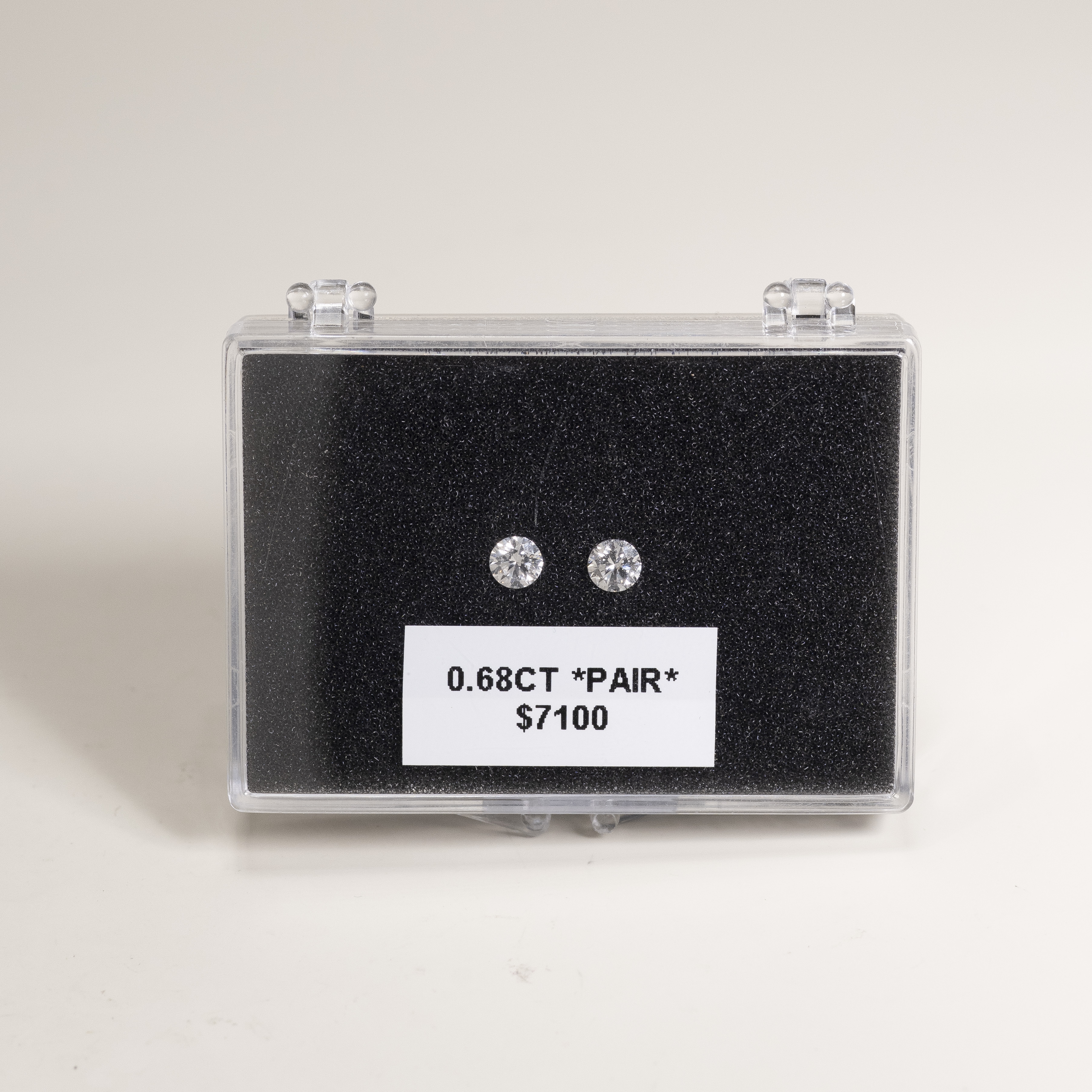0.68ct Pair Loose Diamond
