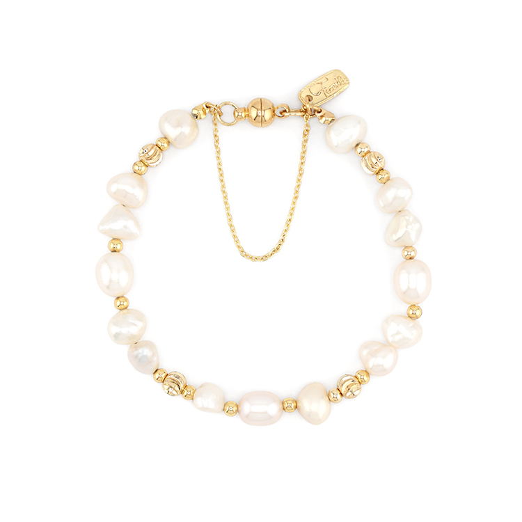 《母親節限定款》拾個月的守護 • 懷抱 – 巴洛克珍珠 – 手鍊