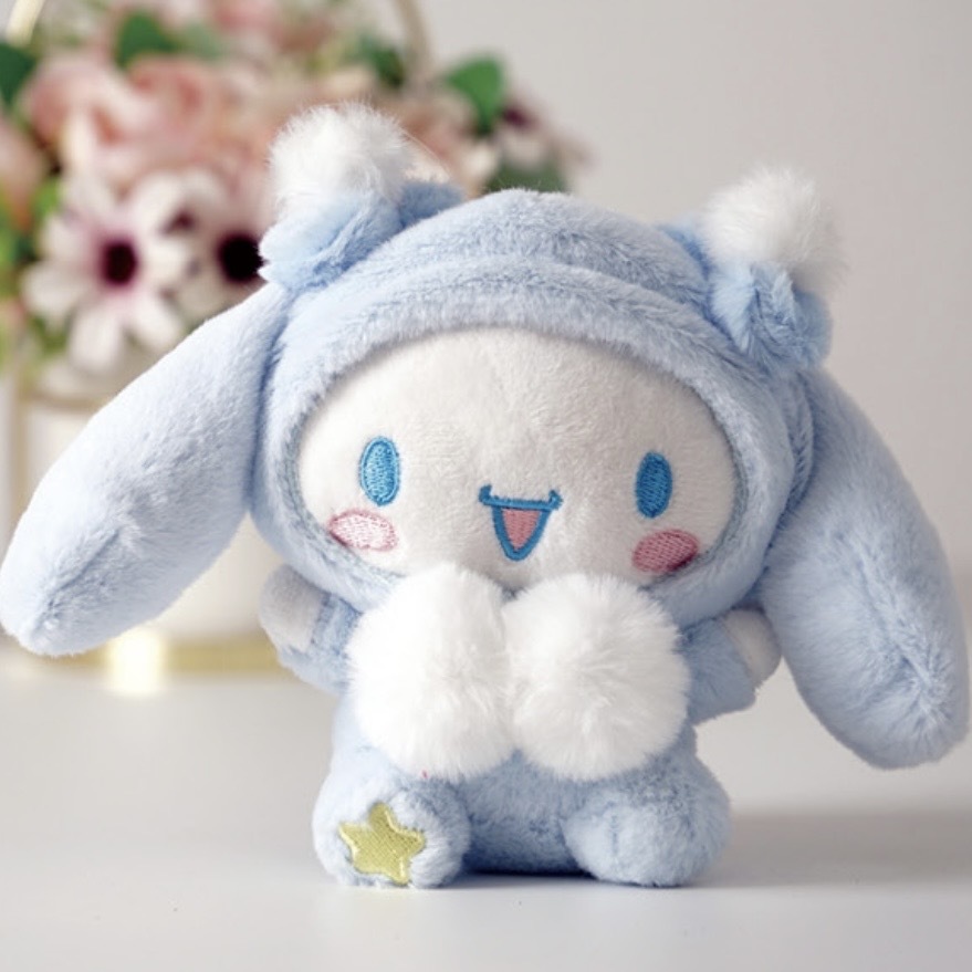 SANRIO 三麗鷗 星星睡衣系列 絨毛吊飾 掛件 /預購