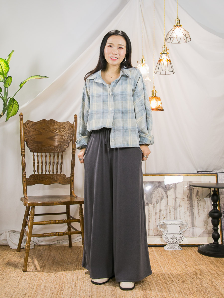 【27/3-29/3限時優惠】全開胸扣鈕．下擺束繩．扯布料TOP