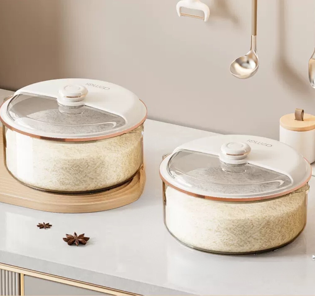 旋蓋式密封防潮米桶