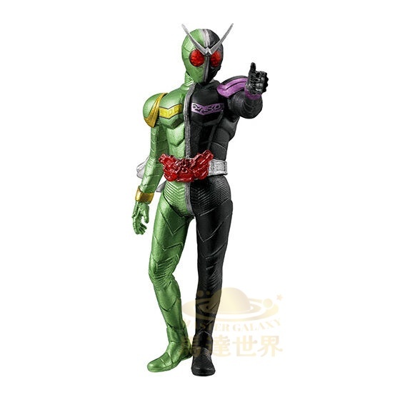 BANDAI 扭蛋-HG傳奇騎士手辦 第4卷-幪面超人W
