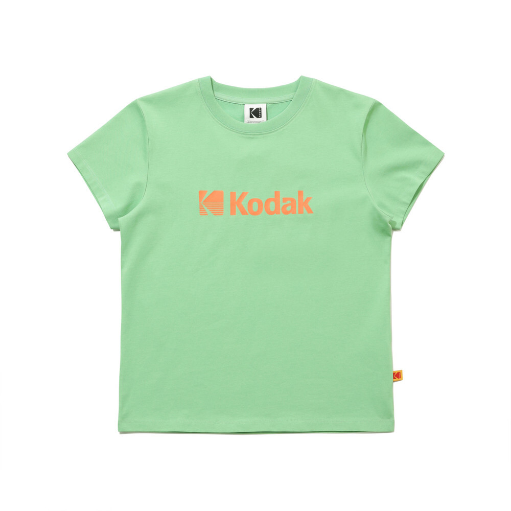XE007 KODAK (Women's) Essential Big Logo Askin Short Sleeve T-shirt