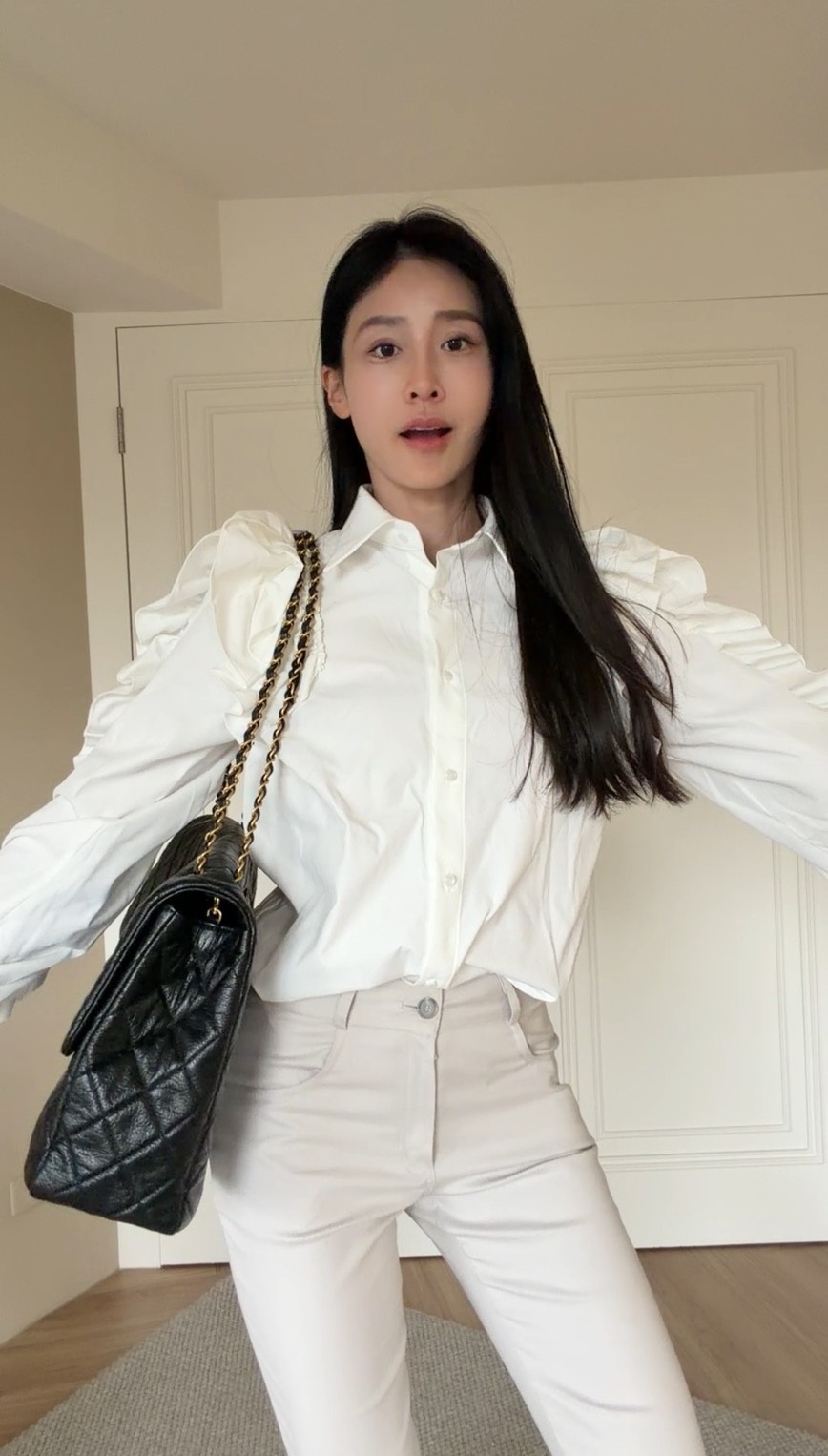 ｜韓國｜法式優雅荷葉邊襯衫*少量現貨*