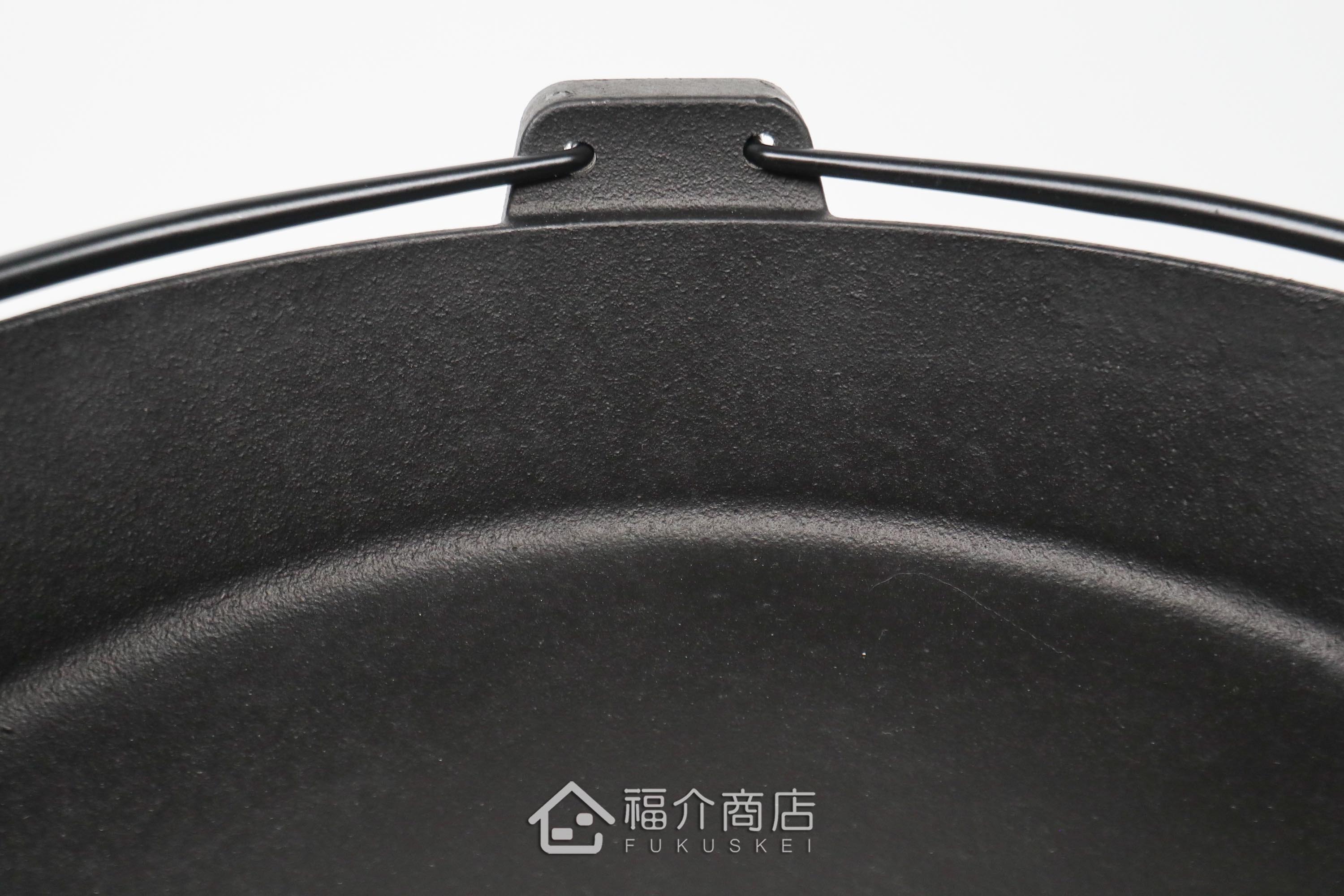 有提把26cm煮壽喜燒用的鑄鐵鍋