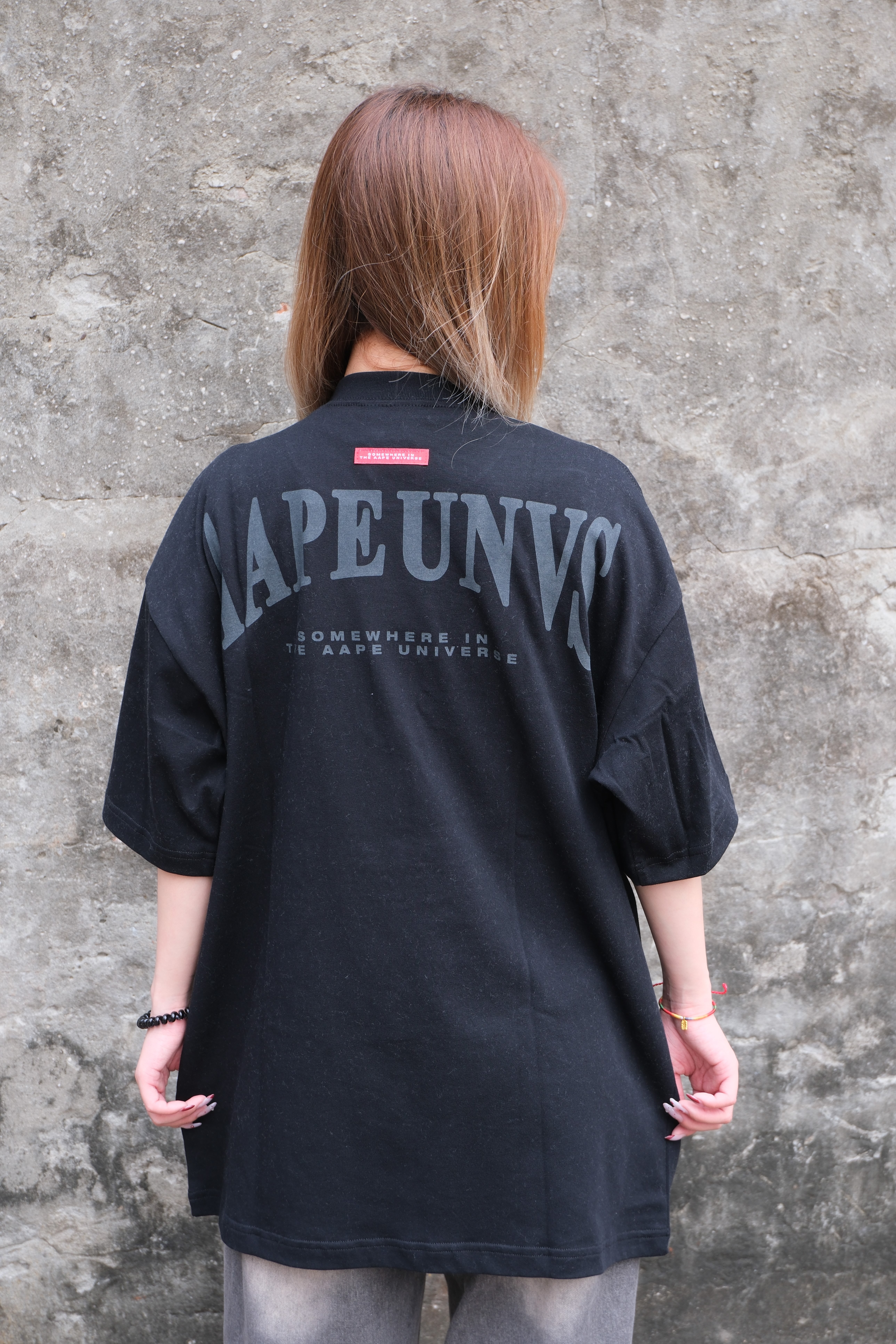 AAPE 籃球猿人 小標徽章 短Tee AAPTEM1462XXM