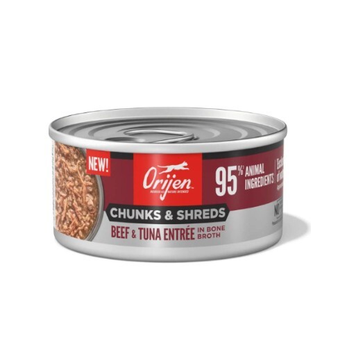 Orijen - 奢華鮮肉主食 牛肉吞拿魚 貓罐頭 85g
