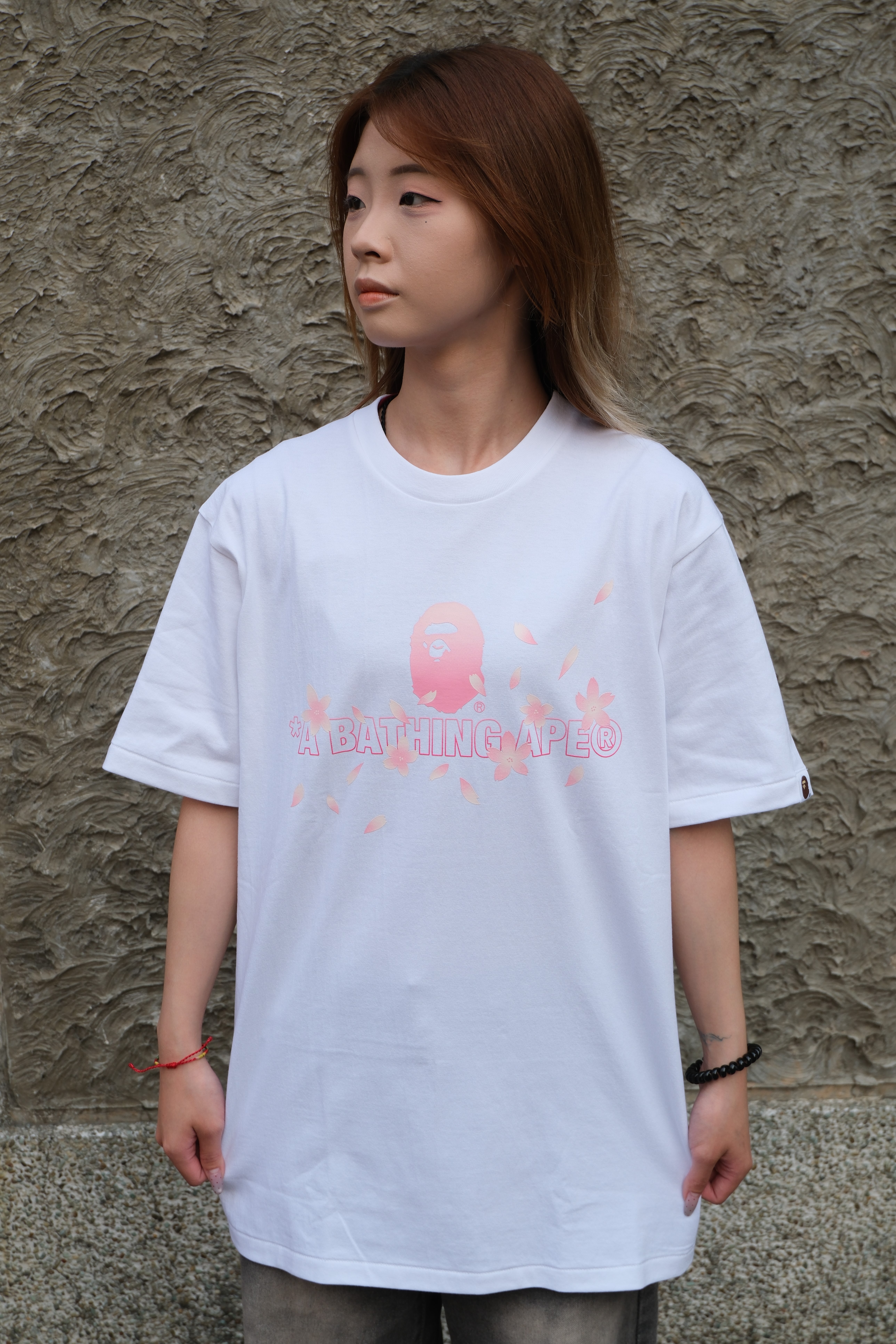 BAPE SS26 櫻花系列 SAKURA LOGO 小猿頭 短Tee 1M20110012