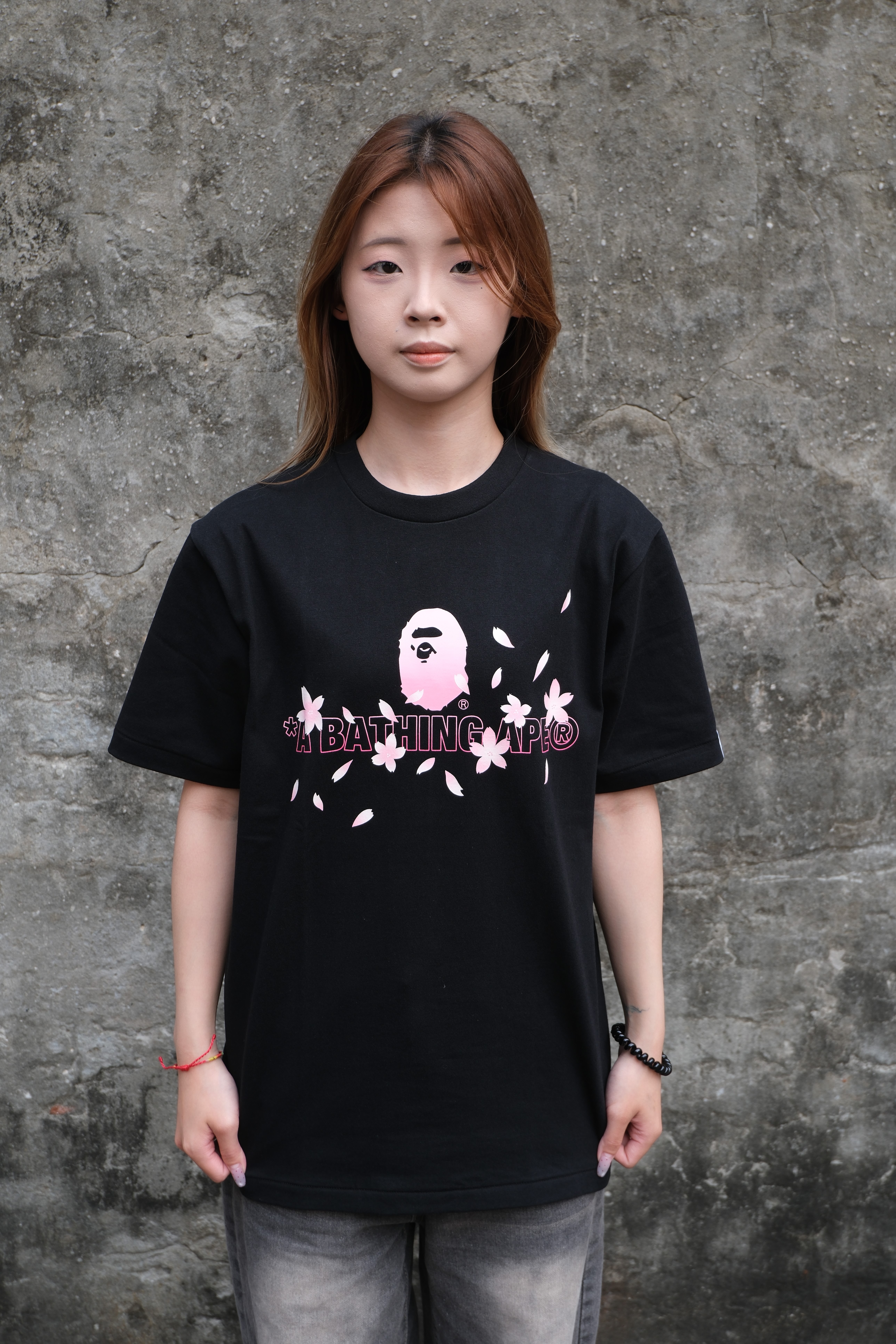 BAPE SS26 櫻花系列 SAKURA LOGO 小猿頭 短Tee 1M20110012