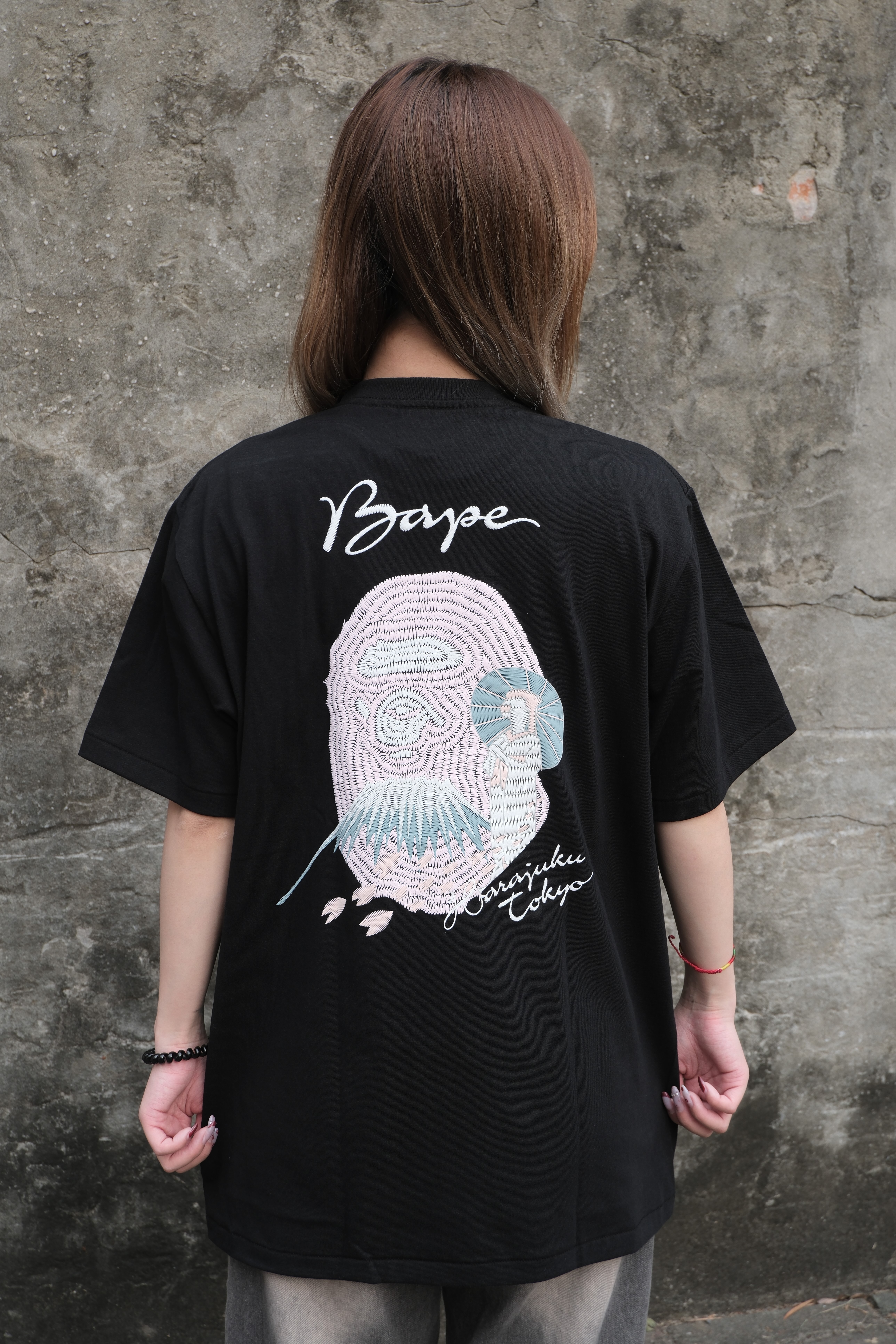 BAPE SS26 櫻花系列 SAKURA SOUVENIR 東京限定 紀念 短Tee 1M22110027