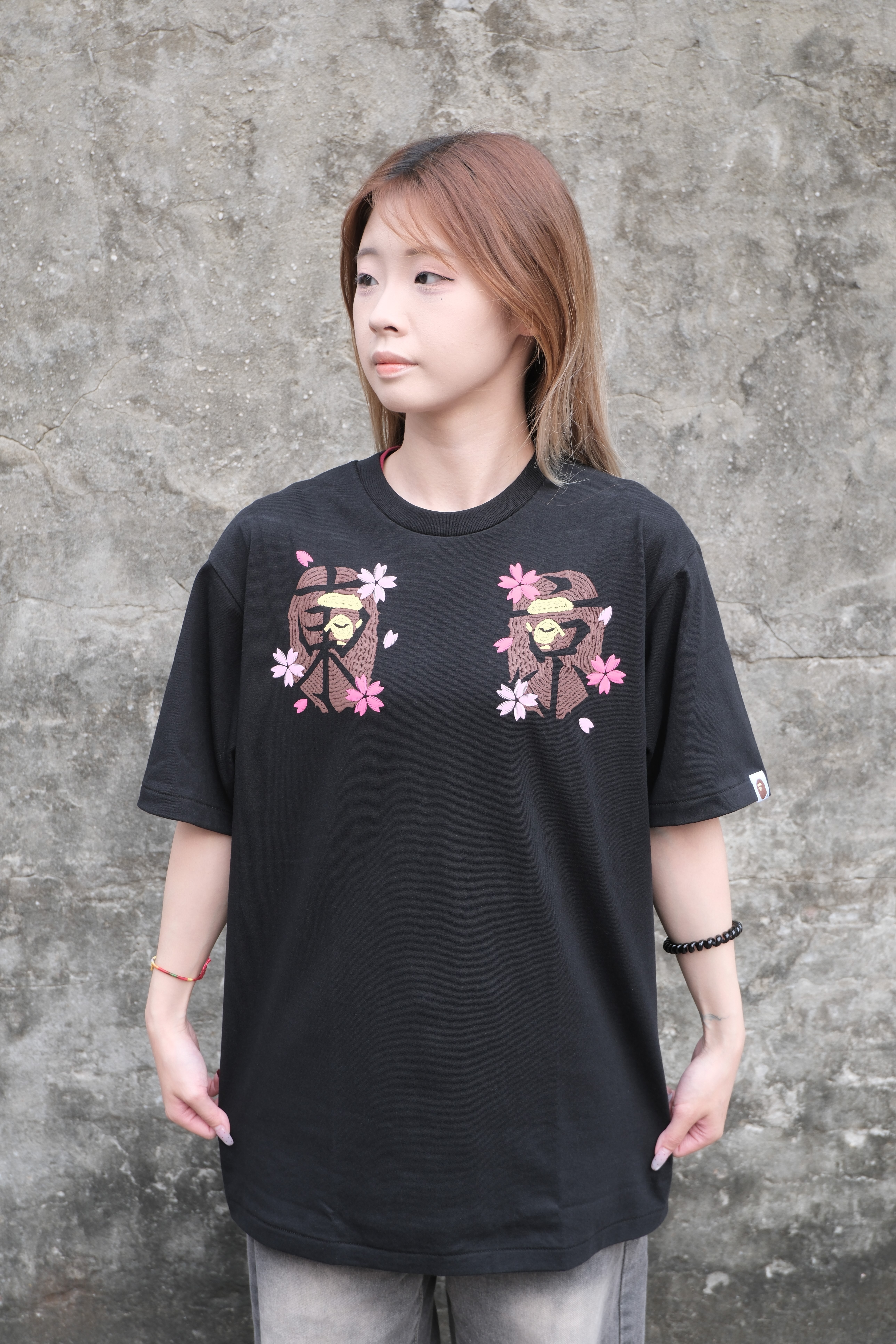 BAPE SS26 櫻花系列 SAKURA SOUVENIR 東京限定 紀念 短Tee 1M22110027