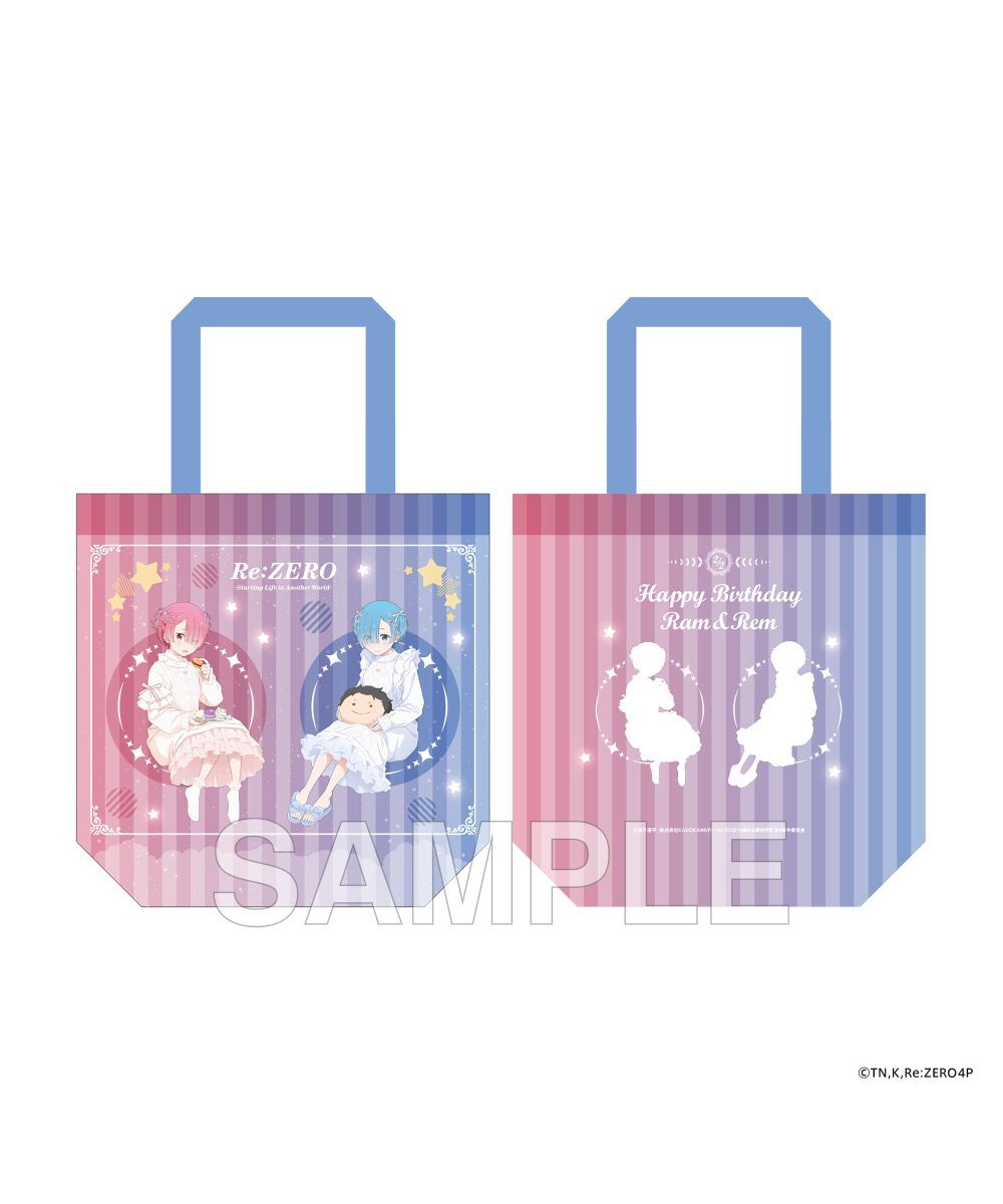 預購-『Re:從零開始的異世界生活』環保袋 拉姆與雷姆的誕生日生活2026 ver.【日本進口精品】