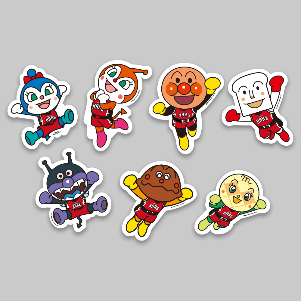 ANPANMAN × MARS 貼紙包