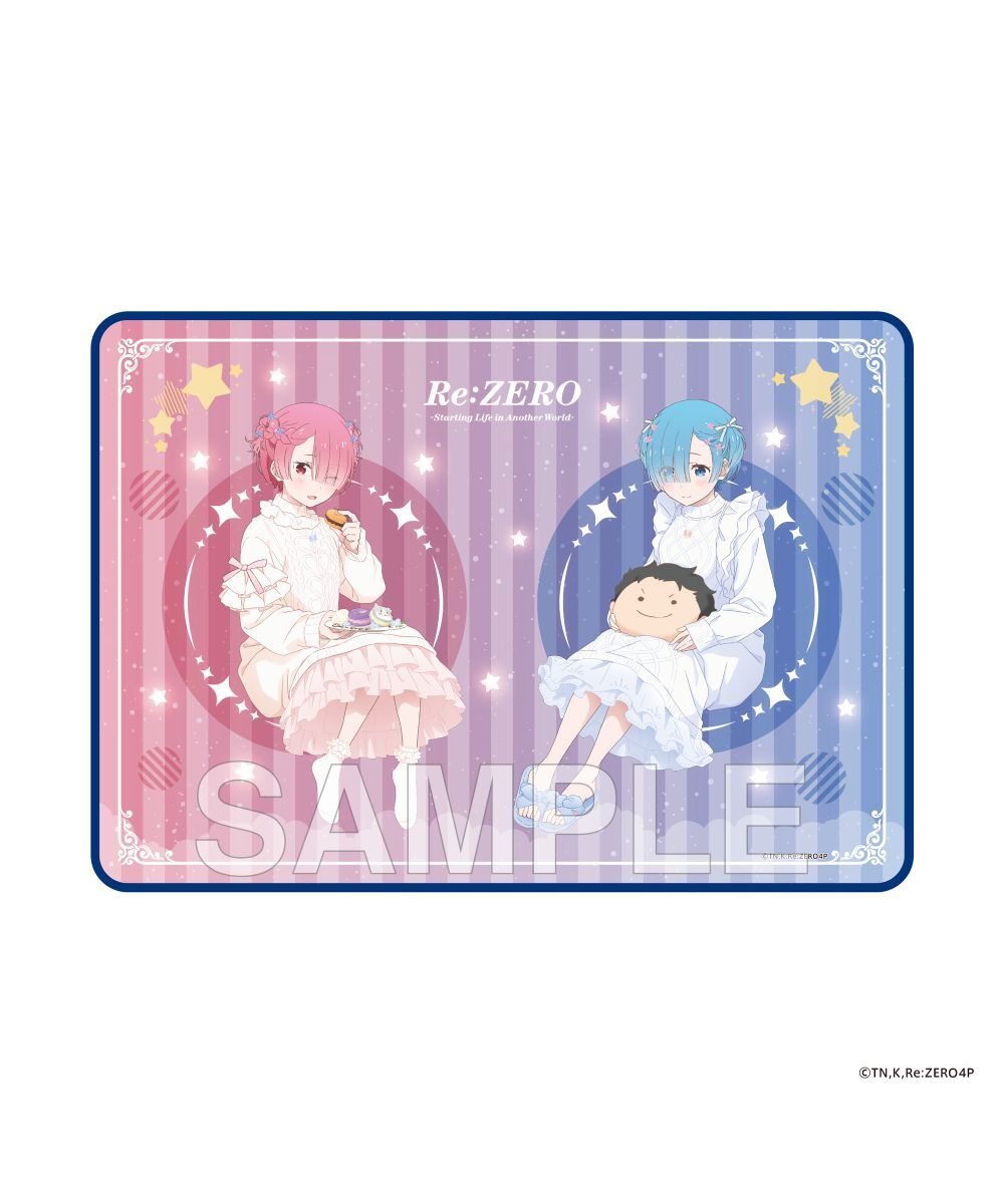 預購-『Re:從零開始的異世界生活』毛毯 拉姆與雷姆的誕生日生活2026 ver.【日本進口精品】