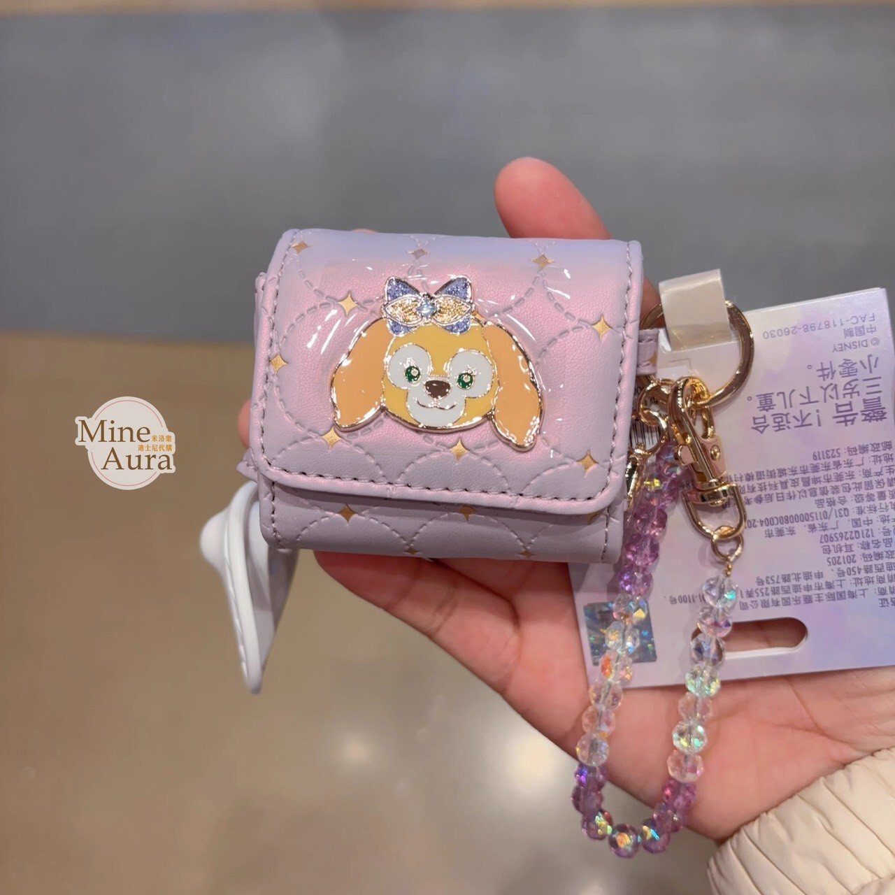 10歲生日慶典 可琦安 餅乾 CookieAnn 造型 耳機包 收納包 吊飾 -上海迪士尼樂園