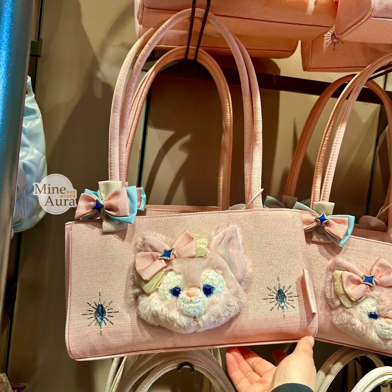 10歲生日慶典 玲娜貝兒 Lina bell 絨毛造型 手提包 單肩包 -上海迪士尼樂園