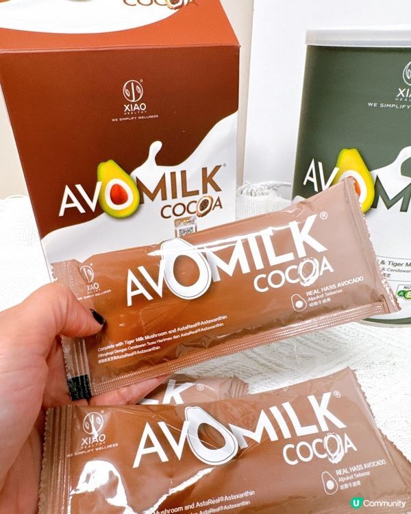 【1包 試飲裝 $19】 XIAO HEALTHY - 純可可牛油果豆奶 30g