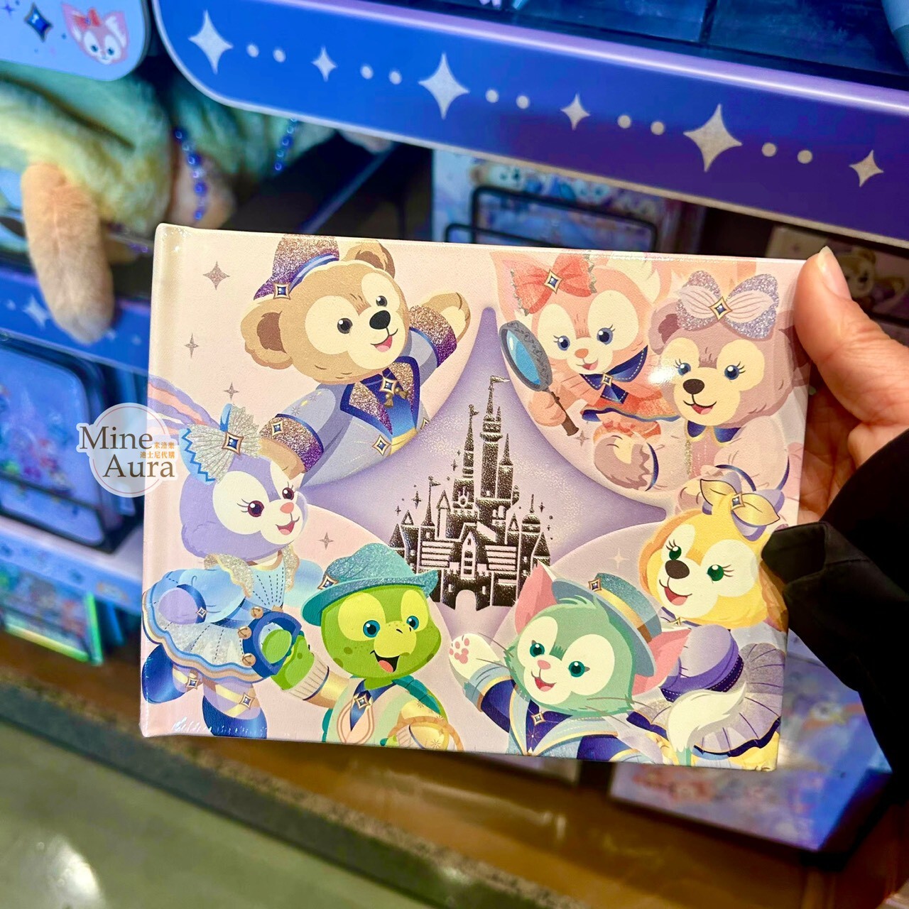 10歲生日慶典 達菲 Duffy 與好友們 圖案 簽名本 -上海迪士尼樂園