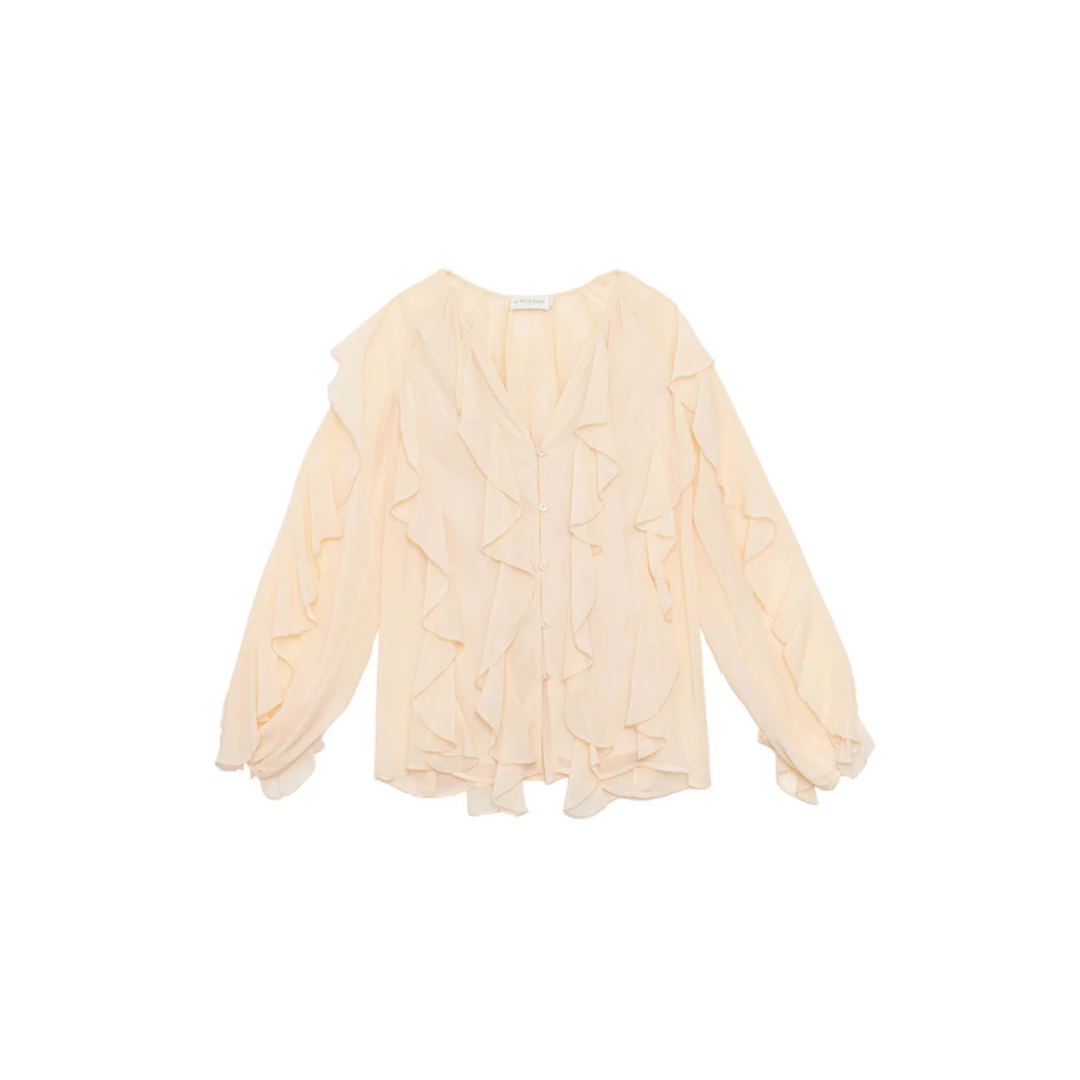 1LP0327-015 [LA PETITE ETOILE] Blouse Bolta Poudre #BOLTA-B102611Z0A/41-POUDRE (EU)