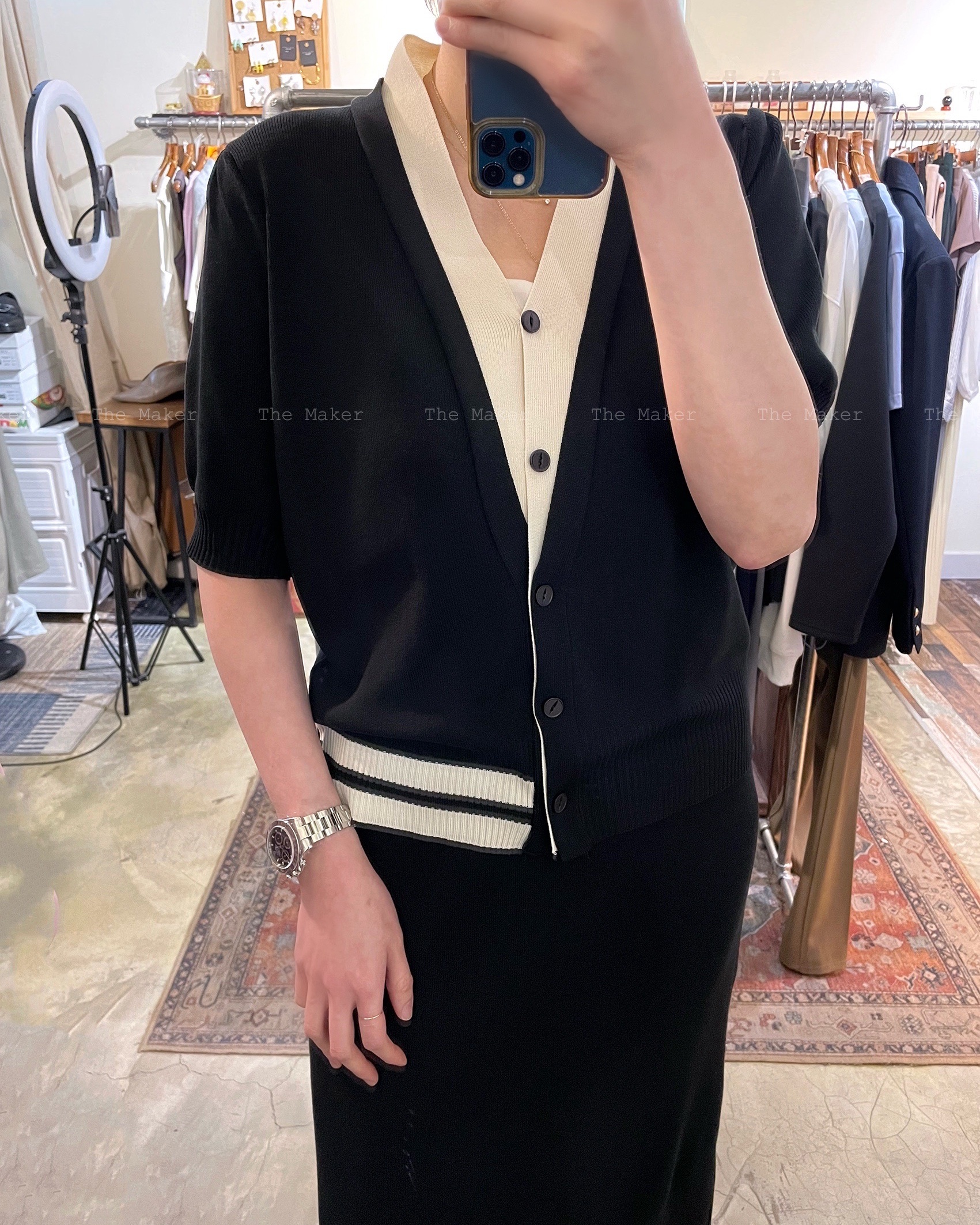 🧚🏻‍♀️ 優雅針織外套 + 裙套裝 🧚🏻‍♀️