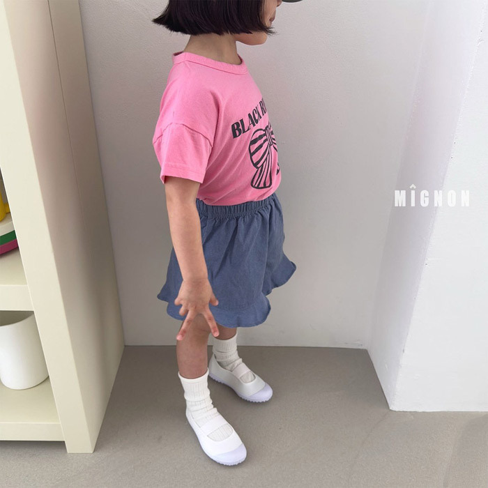 正韓夏mignon 兩色傘狀短褲