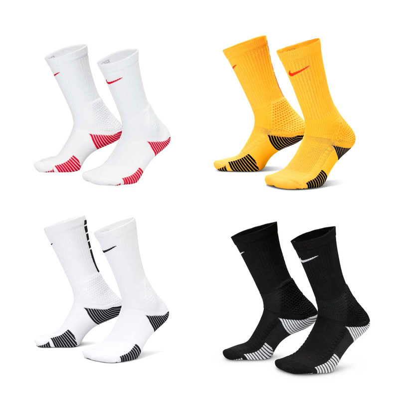 NIKE UNICORN ELITE 2.0 ADV  Cushioned Crew Socks 白黑 刺繡 支撐 健身 運動 長襪 中筒襪【HM0285-100】