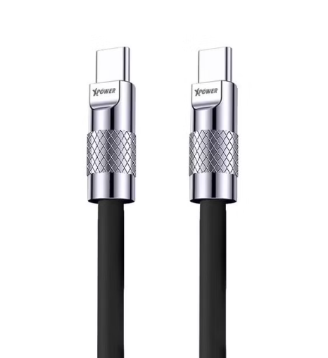Xpower ZCC 1M 鋅合金60W高速傳輸充電Type-C TO Type-C線