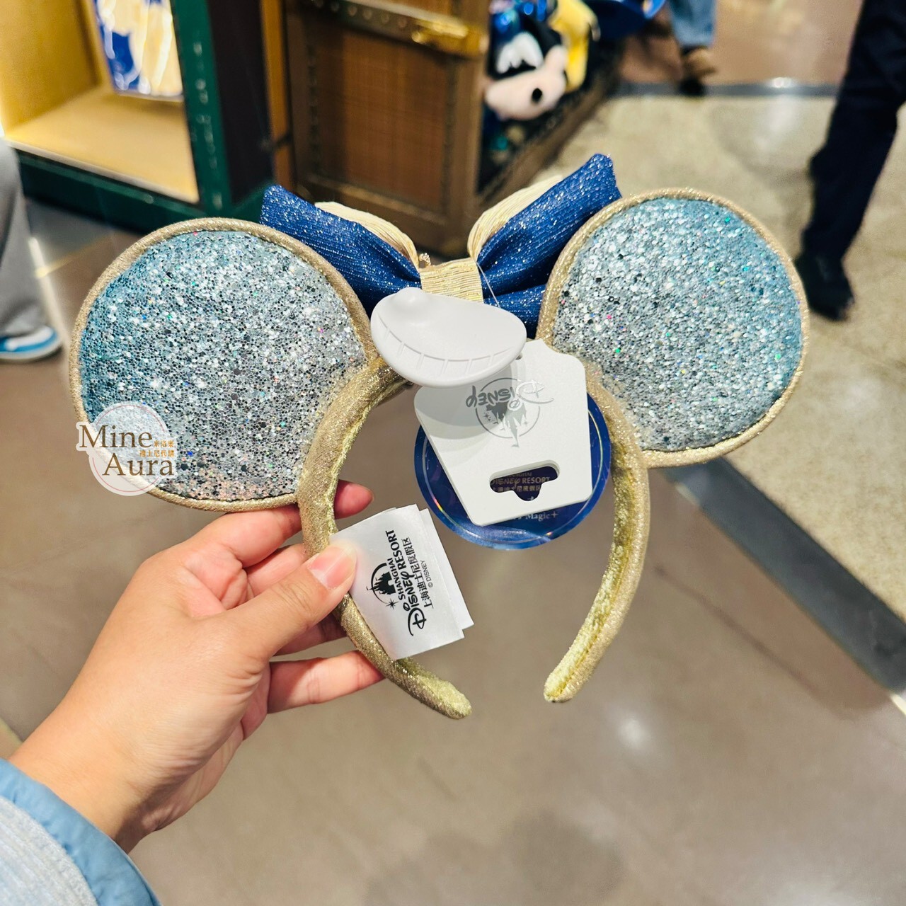 10歲生日慶典 奇妙同慶系列 米奇 Mickey 與好友們 米妮 Minnie 立體耳朵 造型 髮圈 髮箍 -上海迪士尼樂園