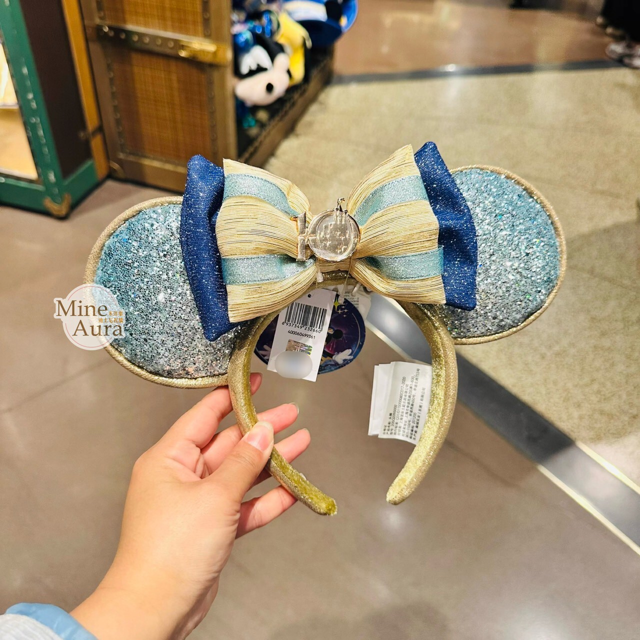 10歲生日慶典 奇妙同慶系列 米奇 Mickey 與好友們 米妮 Minnie 立體耳朵 造型 髮圈 髮箍 -上海迪士尼樂園