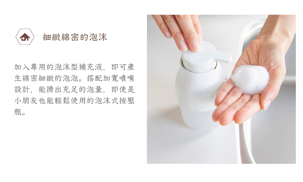 《PLYS》透明按壓式泡沫分裝瓶250ml