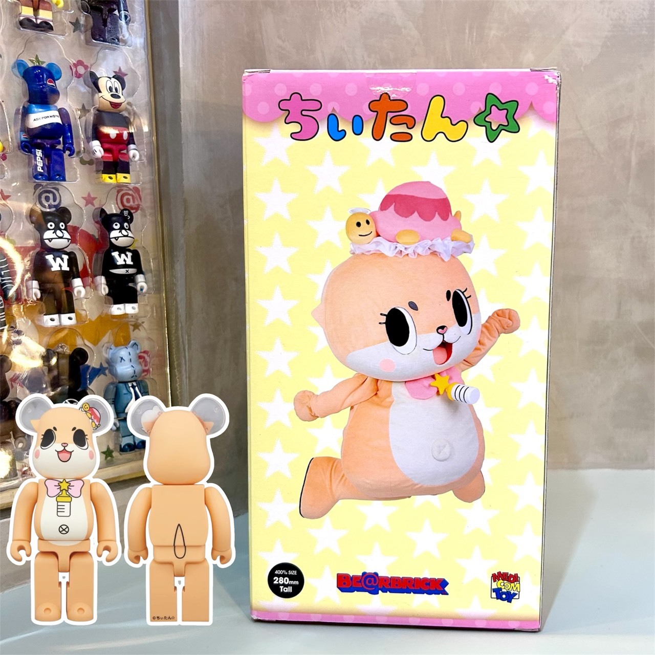 フィギュア BE@RBRICK カワウソちぃたん☆ 400％
