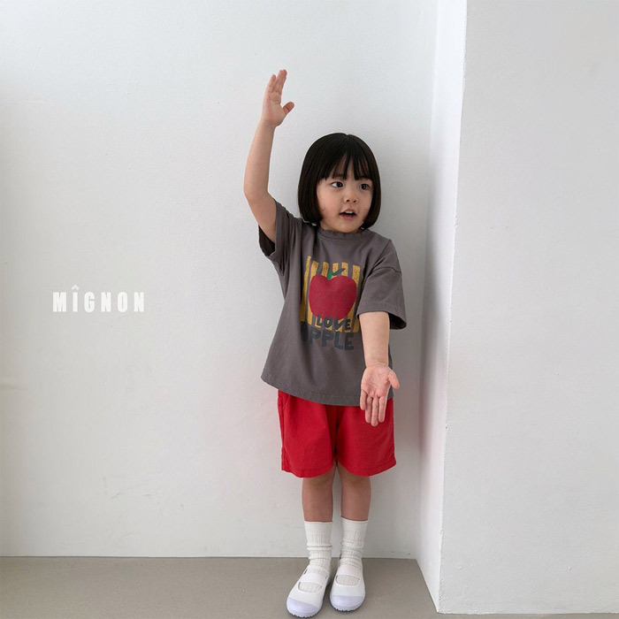 正韓夏mignon 兩色多巴胺短褲