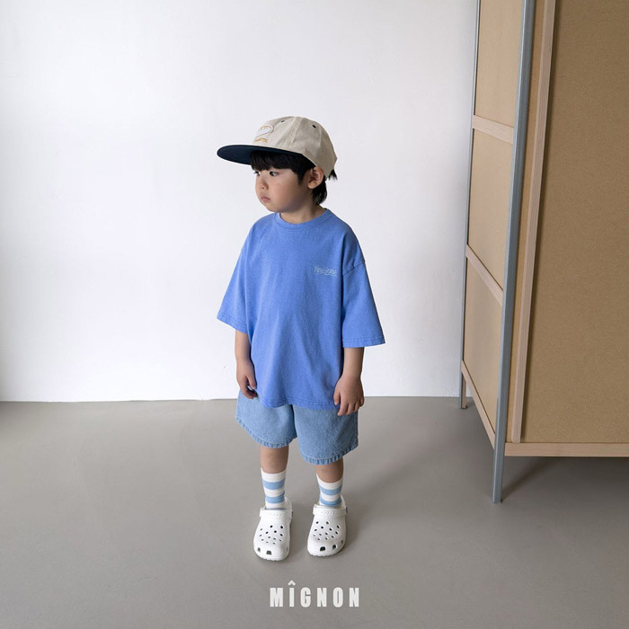 正韓夏mignon 兩色個性牛仔短褲