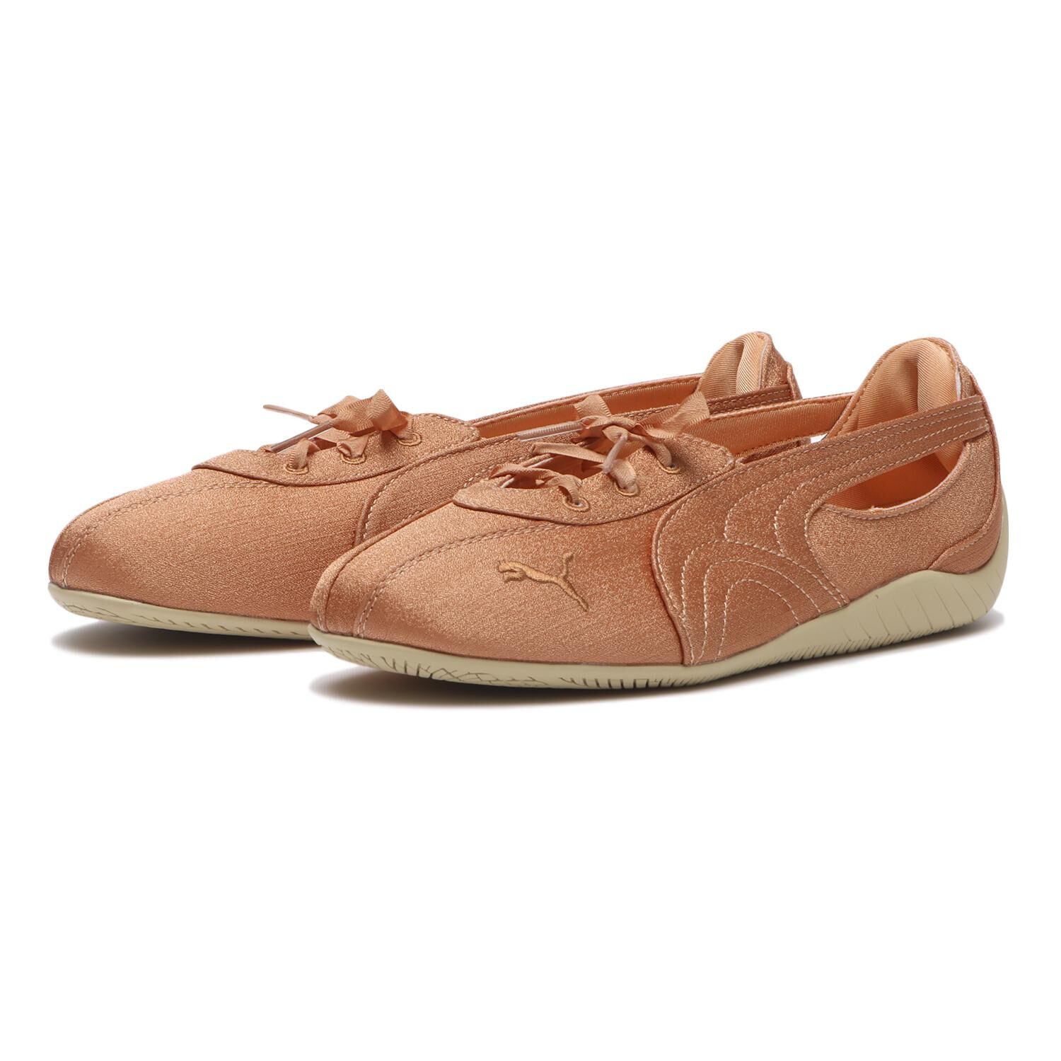 PUMA Speedcat Ballet Nova Satin 日本新款 柑橘 蝴蝶結 瑪莉珍 芭蕾舞鞋 40834101