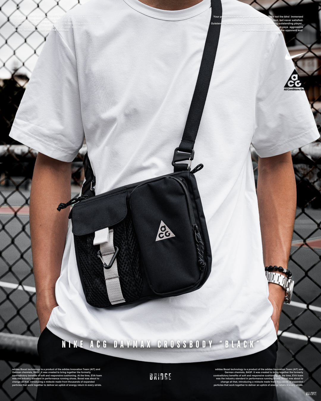 『 出國最強配置 一包搞定 』Nike ACG “Daymax” Crossbody