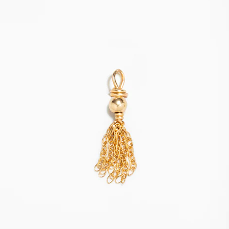 1YA0326-293 [YAY PARIS] Gold Pompom Charm Pendant #24AHC-901pdpomn100 (EU)