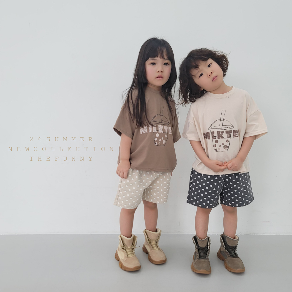 90-140 FUN 珍珠奶茶上衣 2色