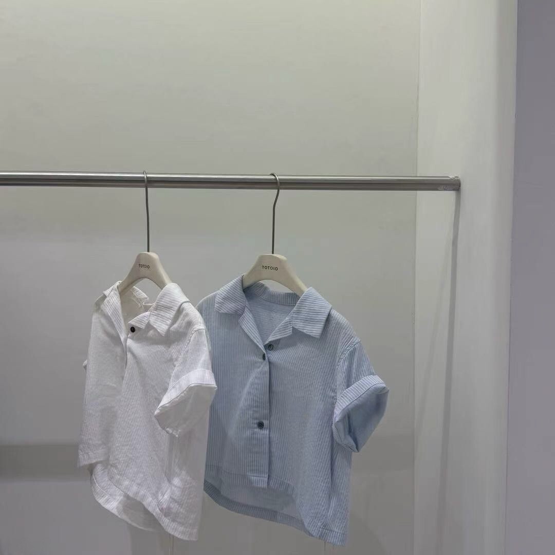 不規則扣子襯衫